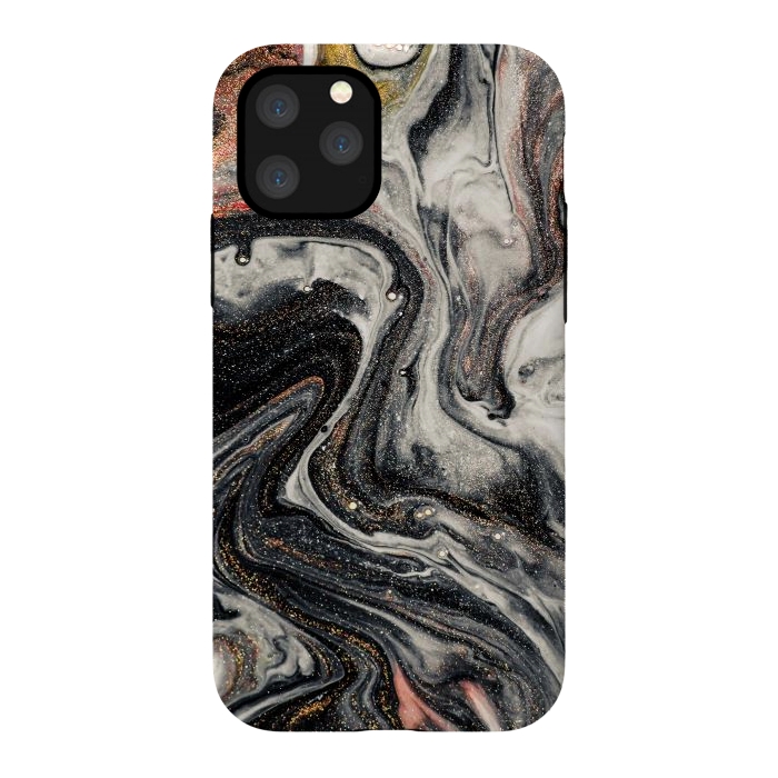 iPhone 11 Pro StrongFit Swirls of Marble and The Ripples of Agate by ArtsCase
