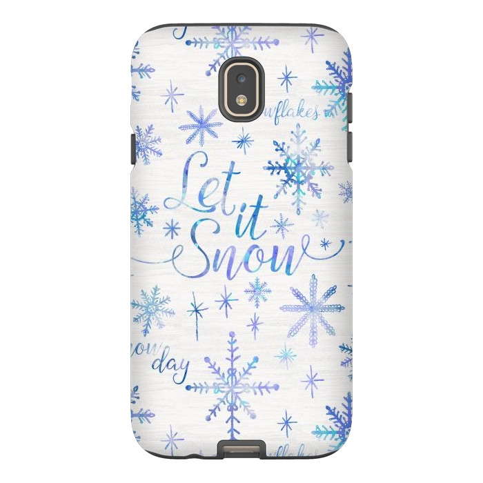 Galaxy J7 StrongFit Let It Snow by Noonday Design
