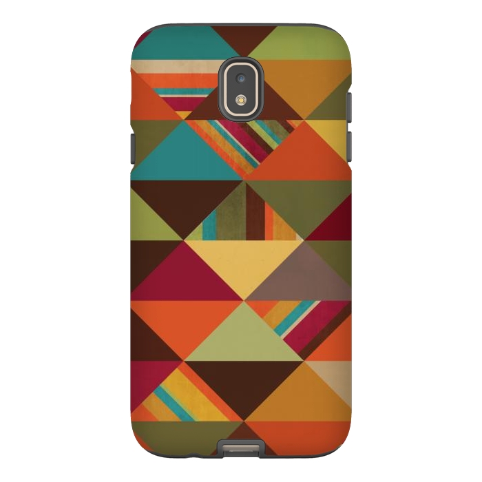 Galaxy J7 StrongFit Autumn Triangles by Noonday Design