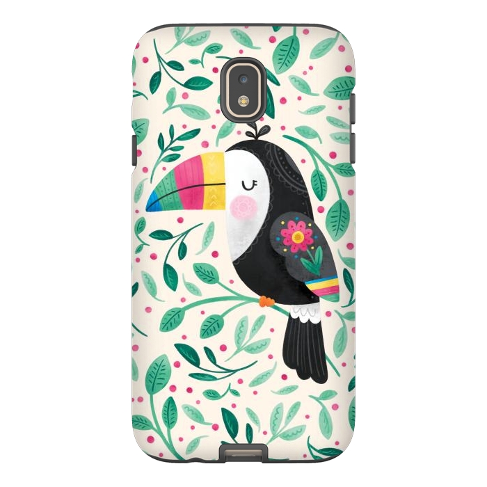 Galaxy J7 StrongFit Cheeky Toucan by Noonday Design