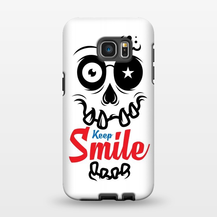 Galaxy S7 EDGE StrongFit Keep Smile by Afif Quilimo