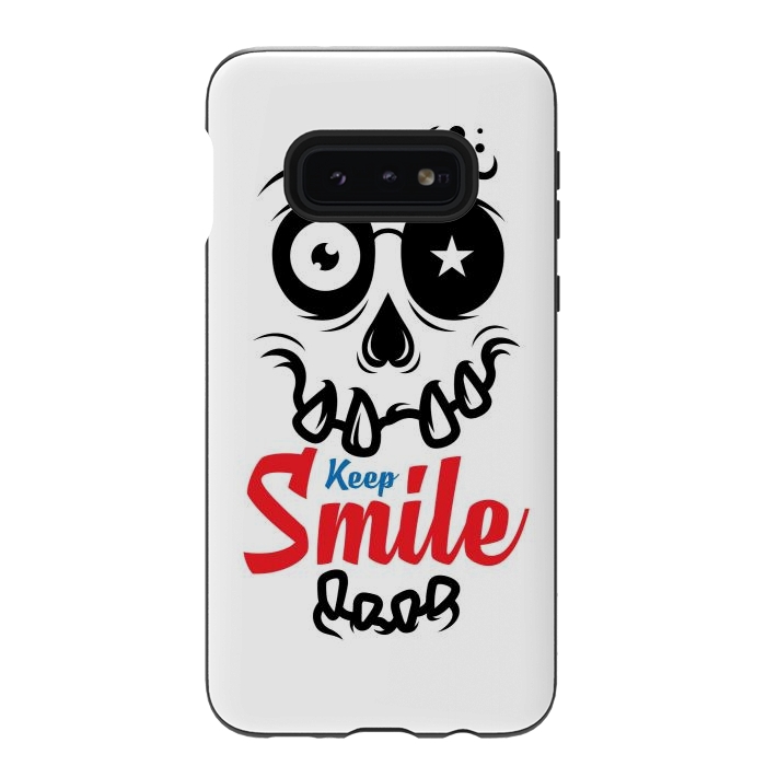 Galaxy S10e StrongFit Keep Smile by Afif Quilimo