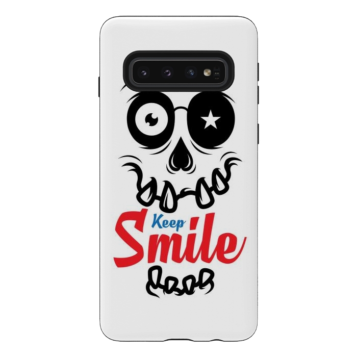 Galaxy S10 StrongFit Keep Smile by Afif Quilimo