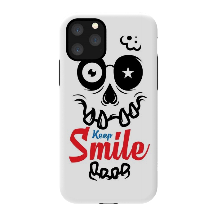 iPhone 11 Pro StrongFit Keep Smile by Afif Quilimo