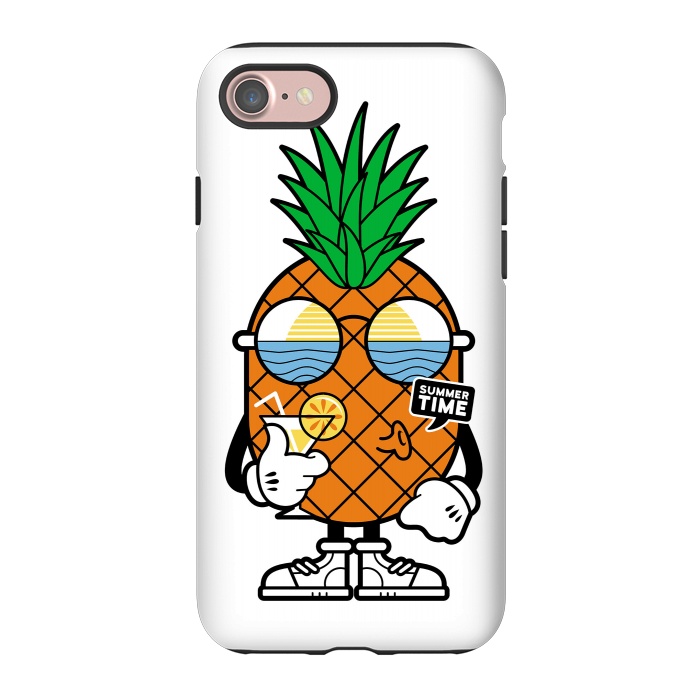 iPhone 7 StrongFit Pineapple Summer by Afif Quilimo