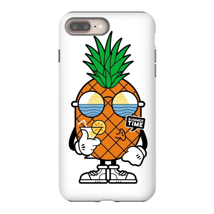 iPhone 7 plus StrongFit Pineapple Summer by Afif Quilimo
