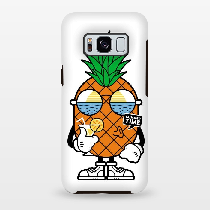 Galaxy S8 plus StrongFit Pineapple Summer by Afif Quilimo