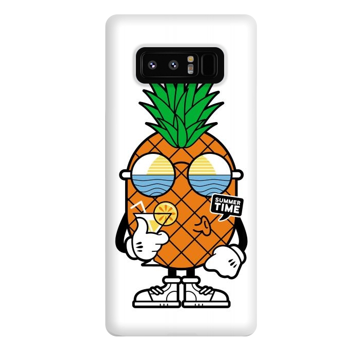 Galaxy Note 8 StrongFit Pineapple Summer by Afif Quilimo