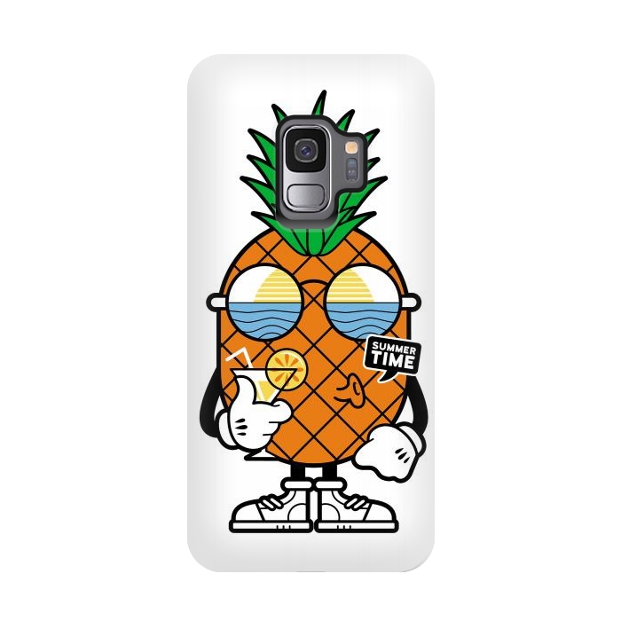 Galaxy S9 StrongFit Pineapple Summer by Afif Quilimo