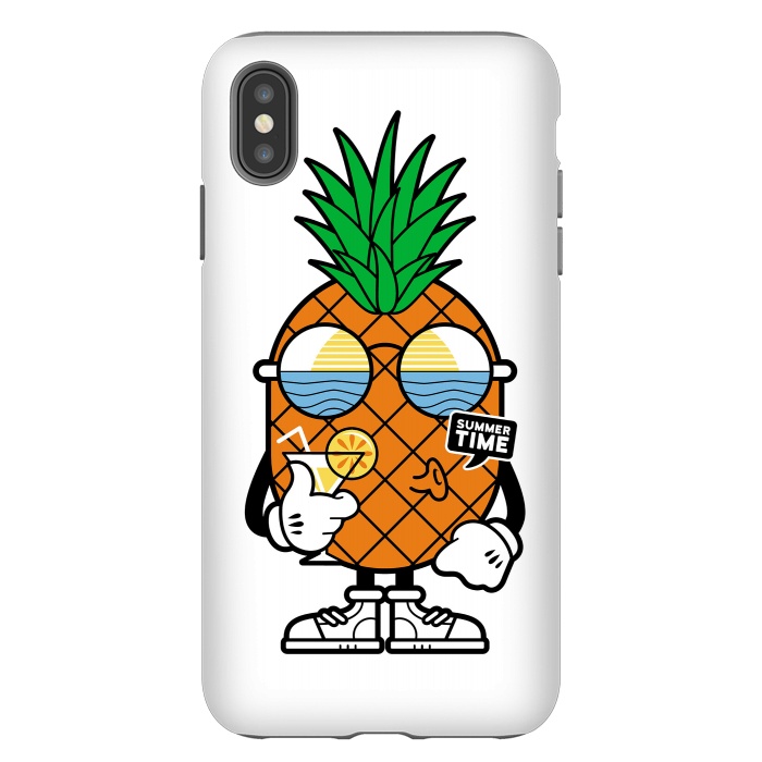 iPhone Xs Max StrongFit Pineapple Summer by Afif Quilimo