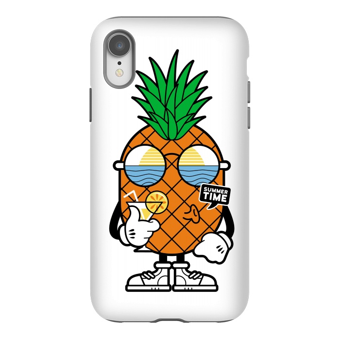 iPhone Xr StrongFit Pineapple Summer by Afif Quilimo