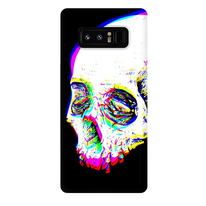 Galaxy Note 8 StrongFit Skull Glitch by Afif Quilimo