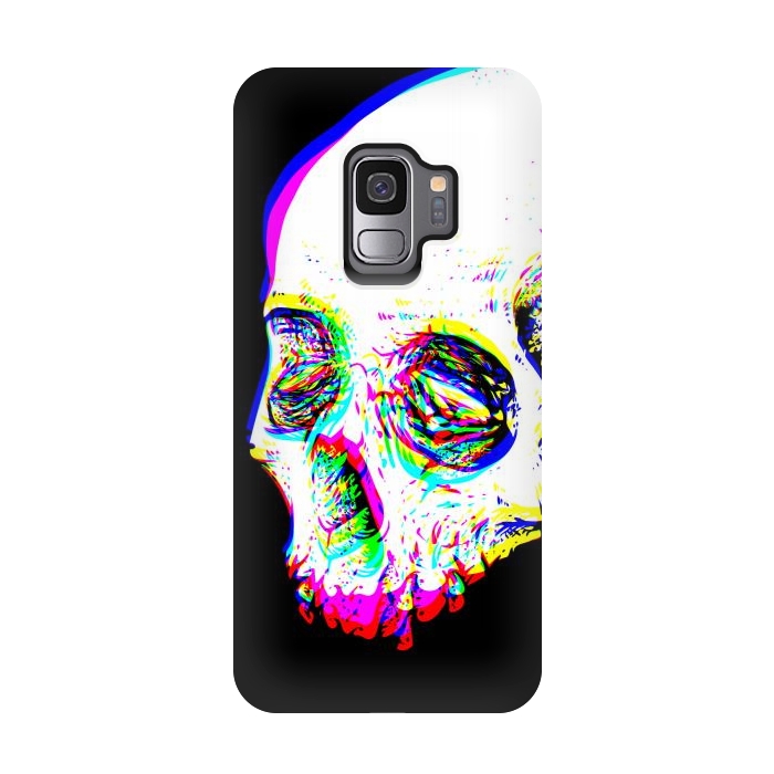 Galaxy S9 StrongFit Skull Glitch by Afif Quilimo