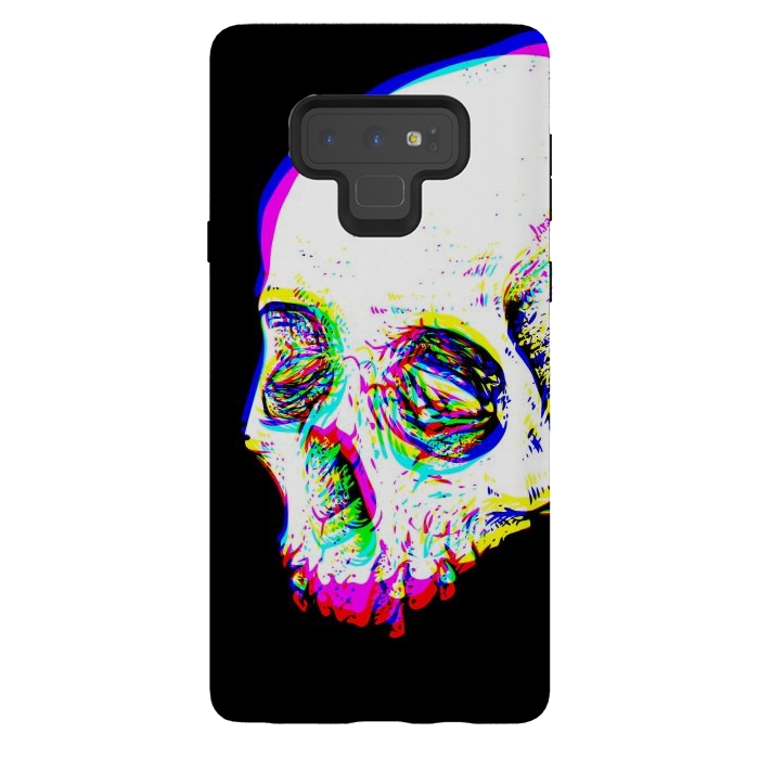 Galaxy Note 9 StrongFit Skull Glitch by Afif Quilimo