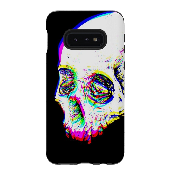 Galaxy S10e StrongFit Skull Glitch by Afif Quilimo
