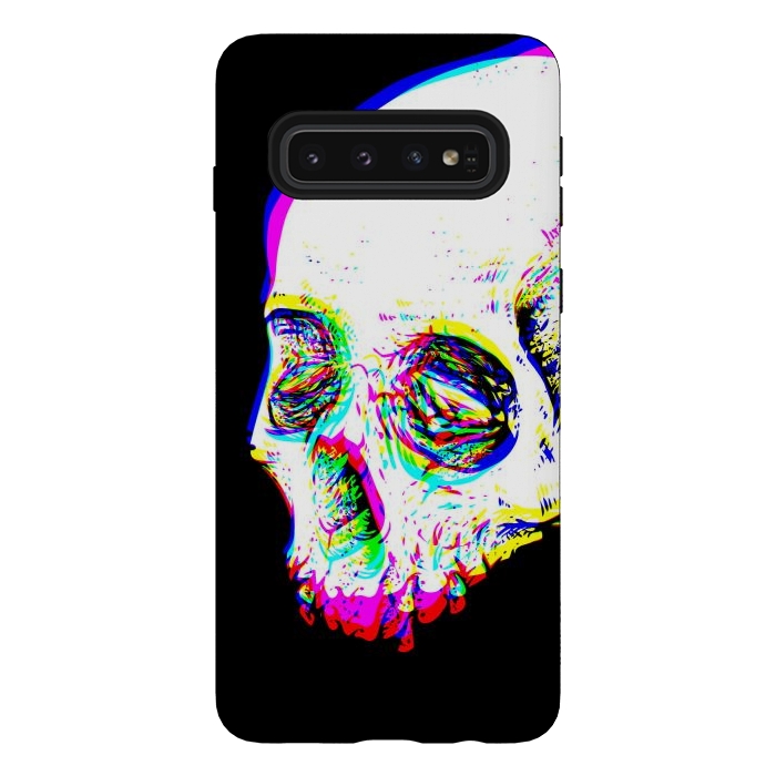 Galaxy S10 StrongFit Skull Glitch by Afif Quilimo