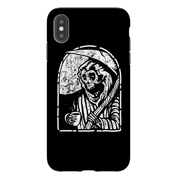 iPhone Xs Max StrongFit Death Before Decaf 2 by Afif Quilimo