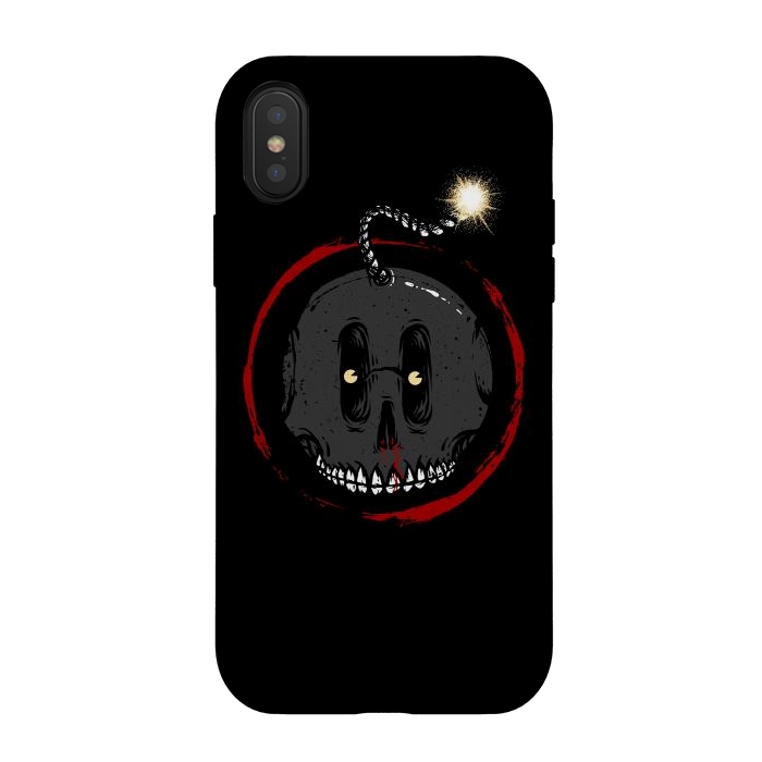 iPhone Xs / X StrongFit Boomberskull by Afif Quilimo