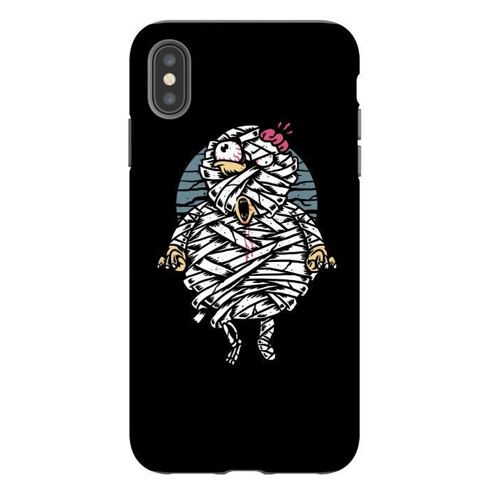 iPhone Xs Max StrongFit Mummy Invasion by Afif Quilimo