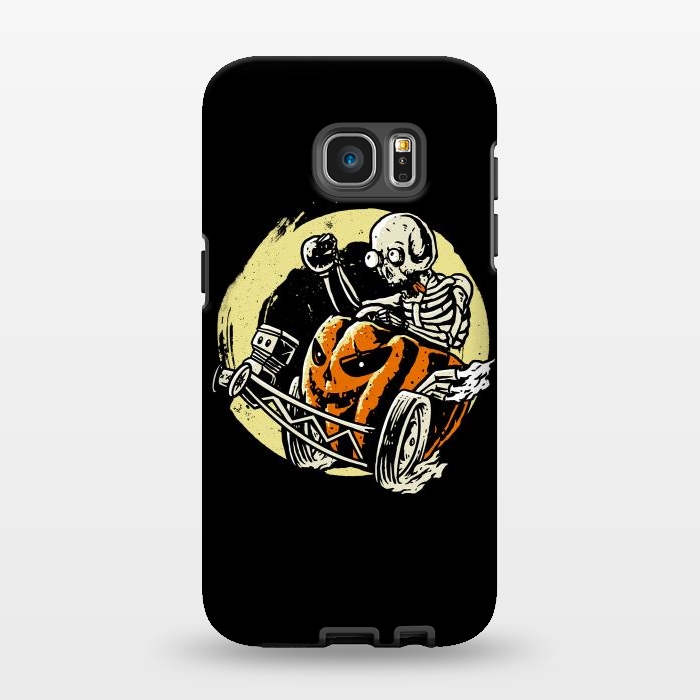Galaxy S7 EDGE StrongFit Halloracerween by Afif Quilimo