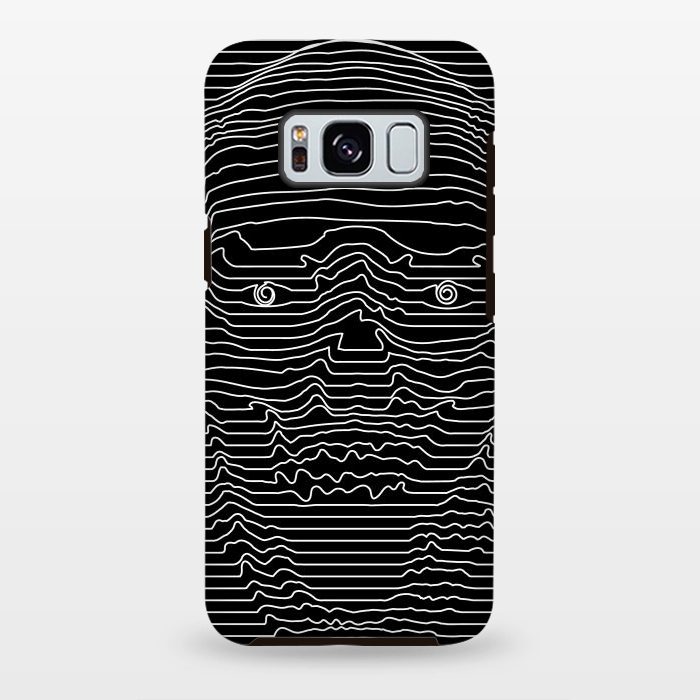 Galaxy S8 plus StrongFit Skull Division by Afif Quilimo