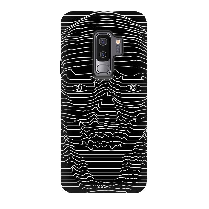 Galaxy S9 plus StrongFit Skull Division by Afif Quilimo