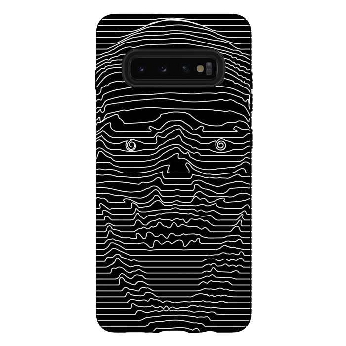 Galaxy S10 plus StrongFit Skull Division by Afif Quilimo