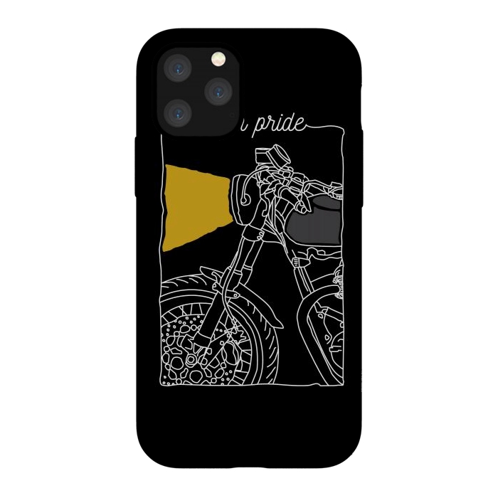 iPhone 11 Pro StrongFit Ride With Pride by Afif Quilimo