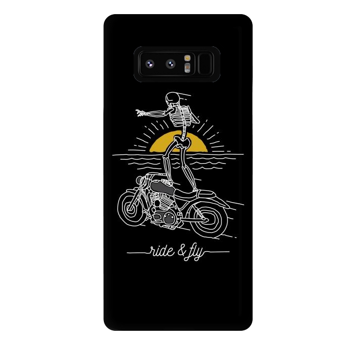 Galaxy Note 8 StrongFit Ride and Fly by Afif Quilimo
