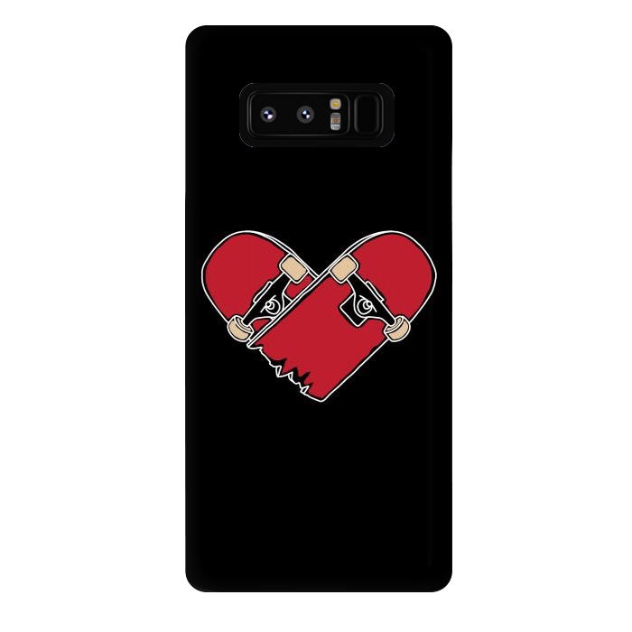 Galaxy Note 8 StrongFit Heartboard by Afif Quilimo
