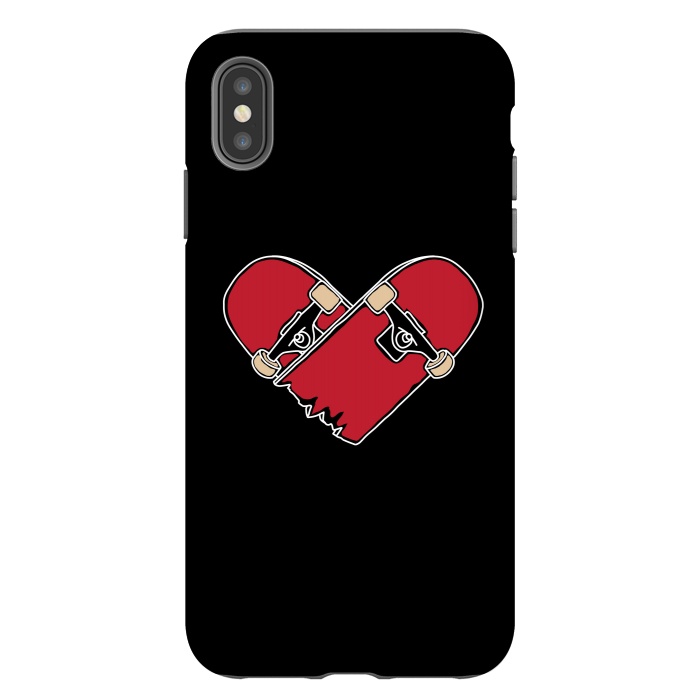 iPhone Xs Max StrongFit Heartboard by Afif Quilimo