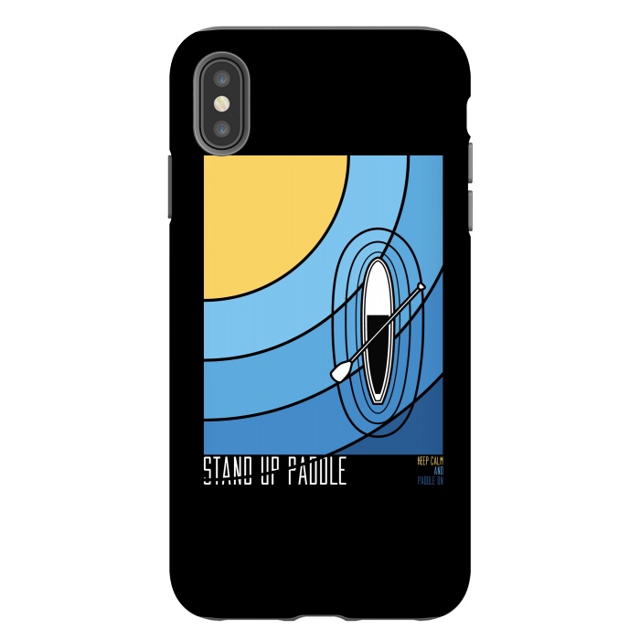 iPhone Xs Max StrongFit Stand up Paddle 1 by Afif Quilimo
