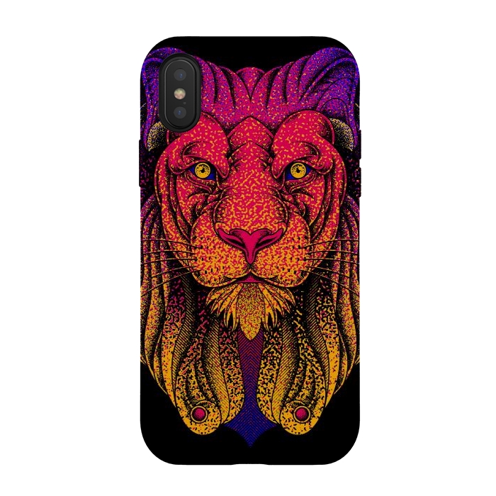 iPhone Xs / X StrongFit King of Wild by Afif Quilimo