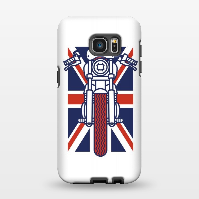 Galaxy S7 EDGE StrongFit British Biker by Afif Quilimo