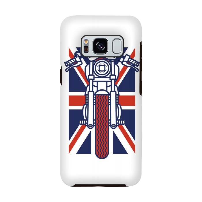 Galaxy S8 StrongFit British Biker by Afif Quilimo