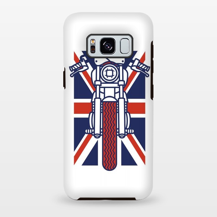Galaxy S8 plus StrongFit British Biker by Afif Quilimo