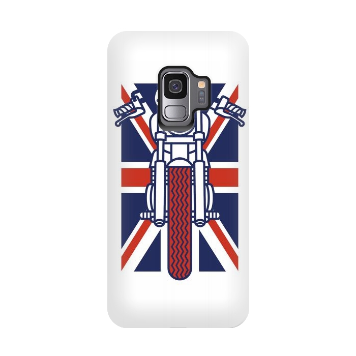 Galaxy S9 StrongFit British Biker by Afif Quilimo