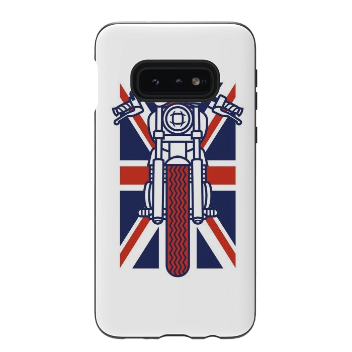 Galaxy S10e StrongFit British Biker by Afif Quilimo