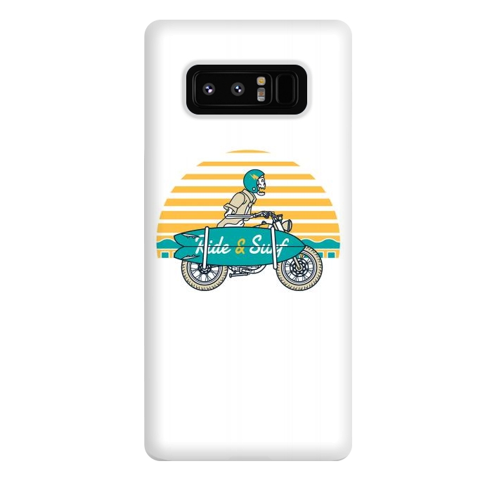 Galaxy Note 8 StrongFit Ride and Surf by Afif Quilimo