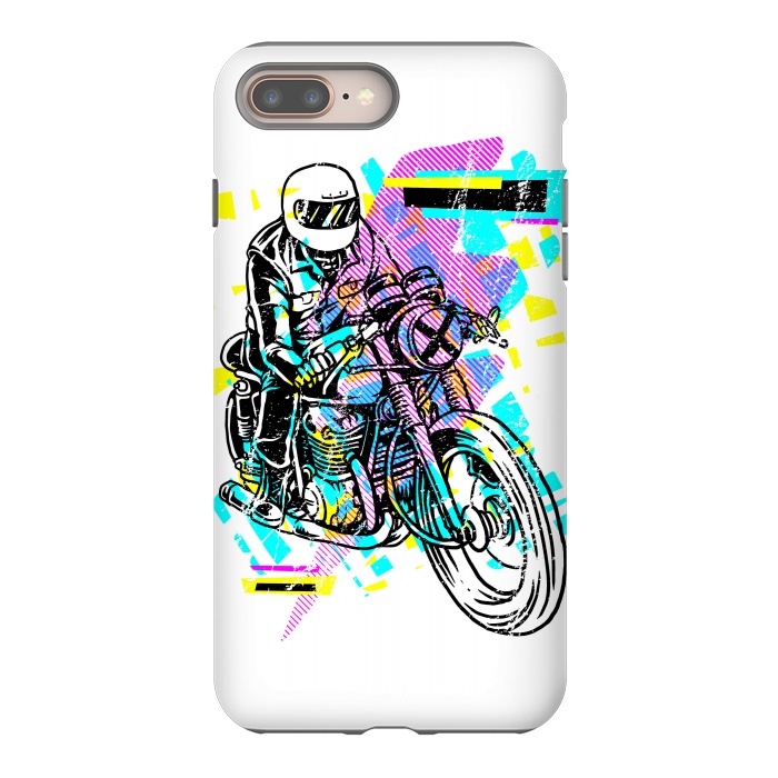 iPhone 7 plus StrongFit Pop Biker by Afif Quilimo