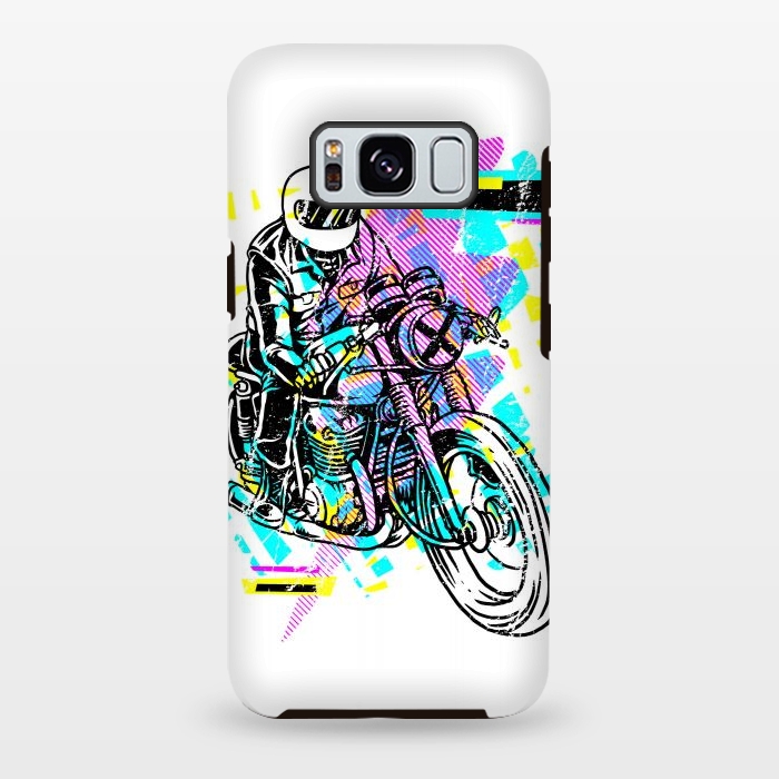 Galaxy S8 plus StrongFit Pop Biker by Afif Quilimo
