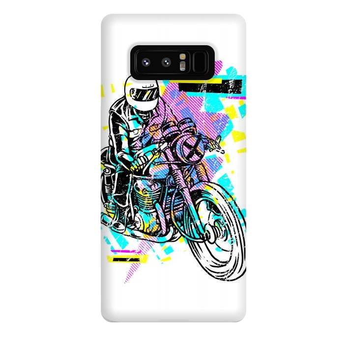 Galaxy Note 8 StrongFit Pop Biker by Afif Quilimo