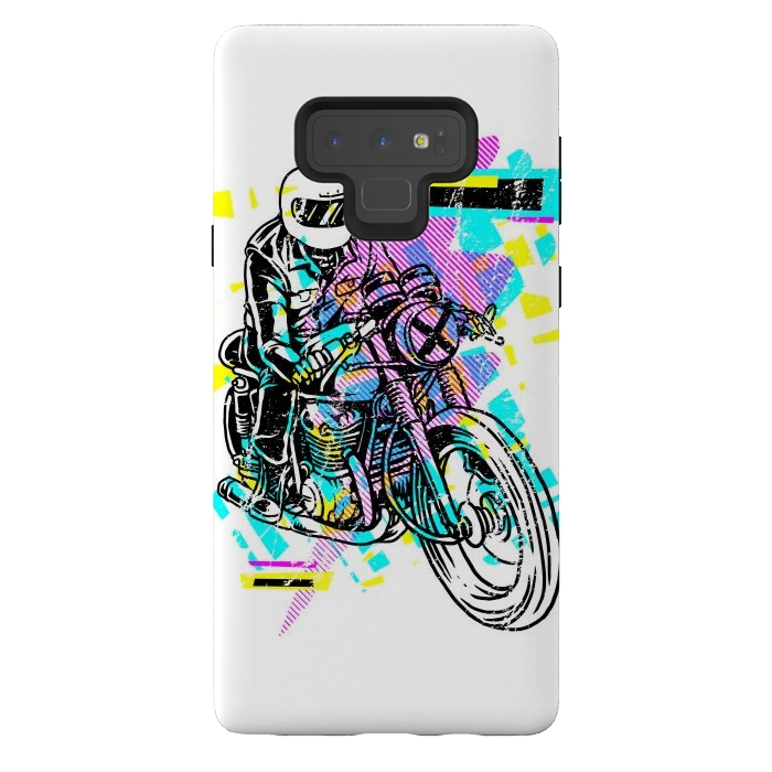 Galaxy Note 9 StrongFit Pop Biker by Afif Quilimo