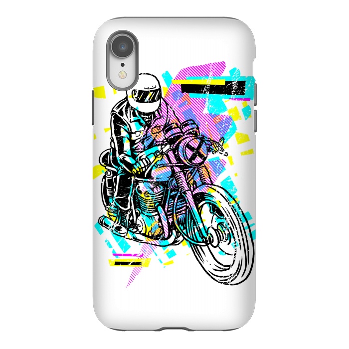 iPhone Xr StrongFit Pop Biker by Afif Quilimo