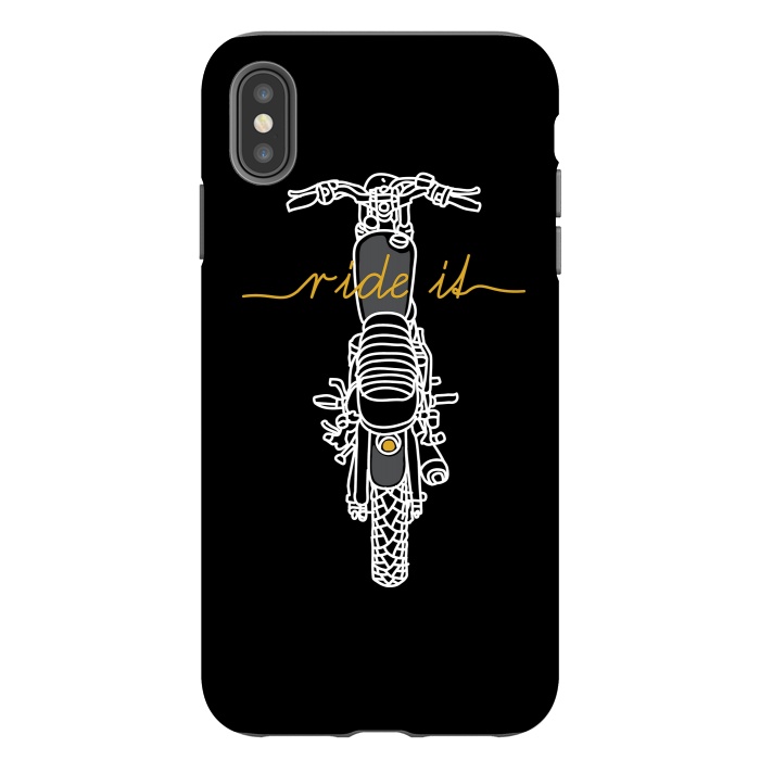 iPhone Xs Max StrongFit Ride it by Afif Quilimo