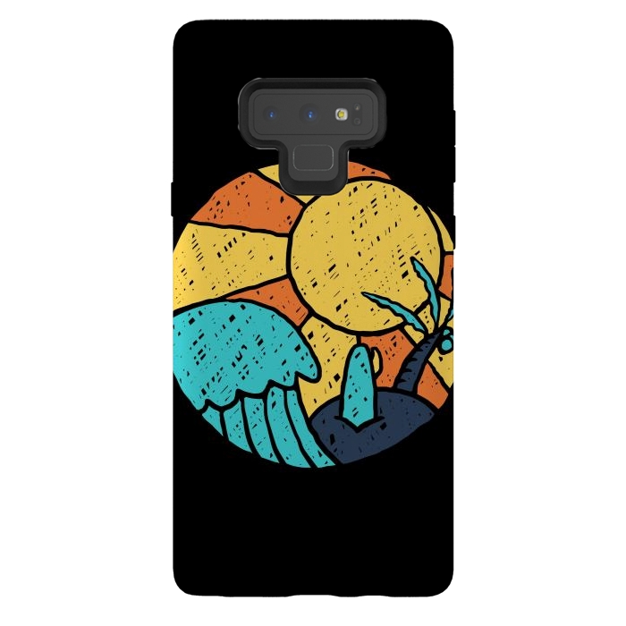 Galaxy Note 9 StrongFit Beach Vibes by Afif Quilimo