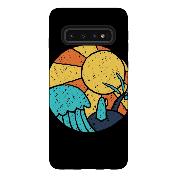 Galaxy S10 StrongFit Beach Vibes by Afif Quilimo