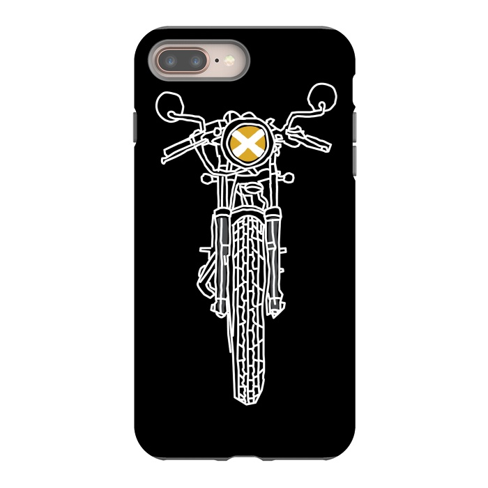 iPhone 7 plus StrongFit Biker by Afif Quilimo