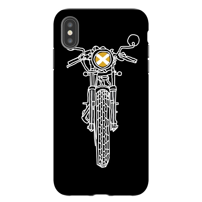 iPhone Xs Max StrongFit Biker by Afif Quilimo