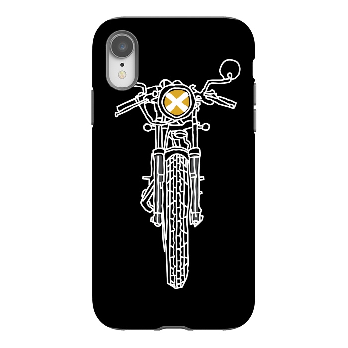 iPhone Xr StrongFit Biker by Afif Quilimo
